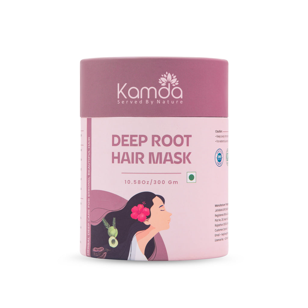Kamda Deep Root Hair Mask (Pure Herbal Blend for Hair Strength & Growth)