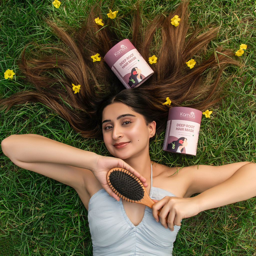 Kamda Deep Root Hair Mask (Pure Herbal Blend for Hair Strength & Growth)