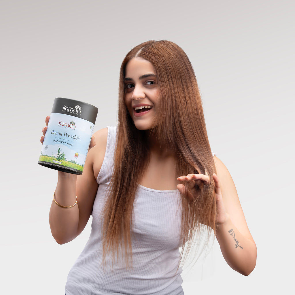 Kamda Henna Powder (Hair Coloring Grade)