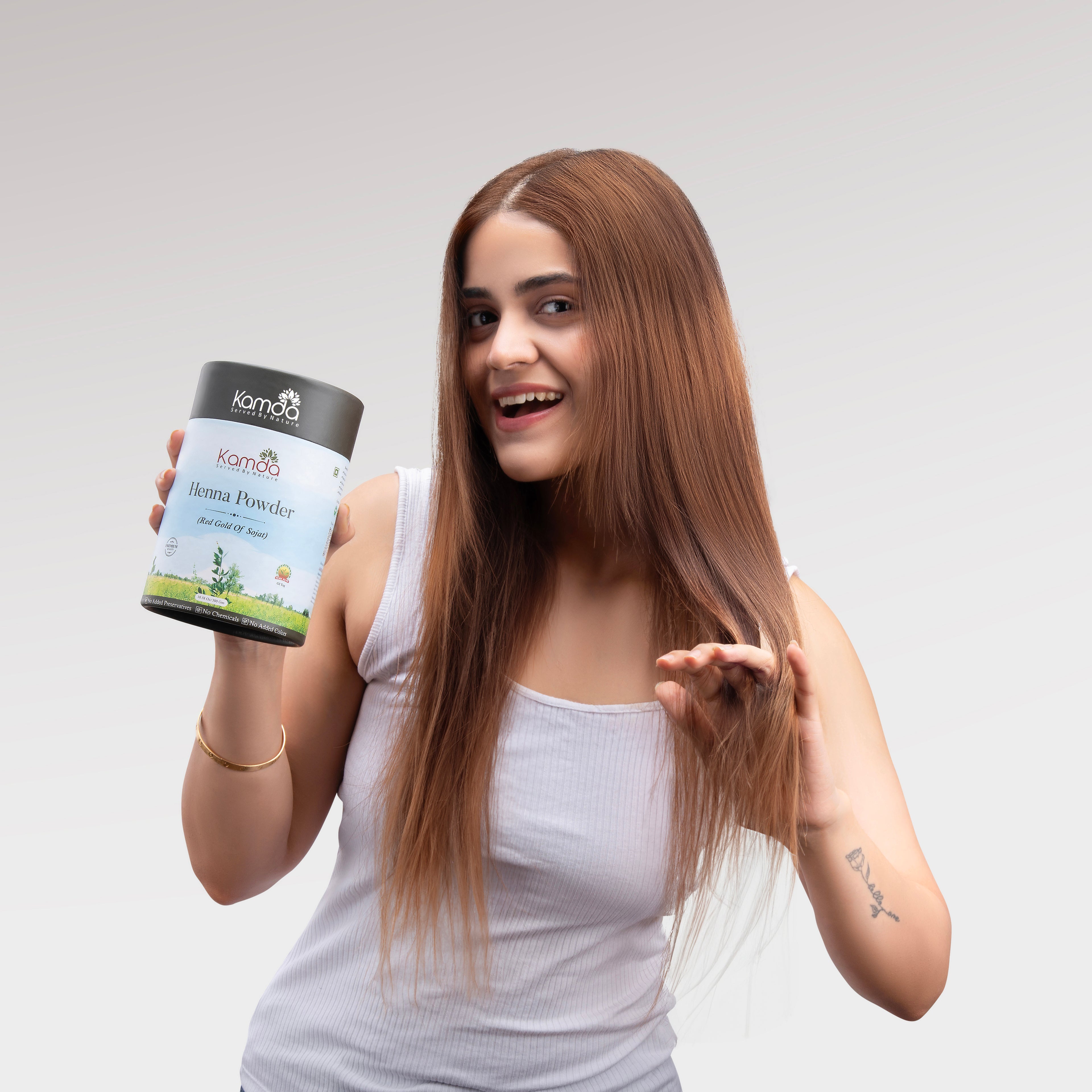 Kamda Henna Powder (Hair Coloring Grade)