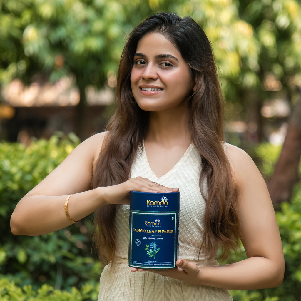 Kamda Indigo Powder (Natural Black Hair Coloring Grade)