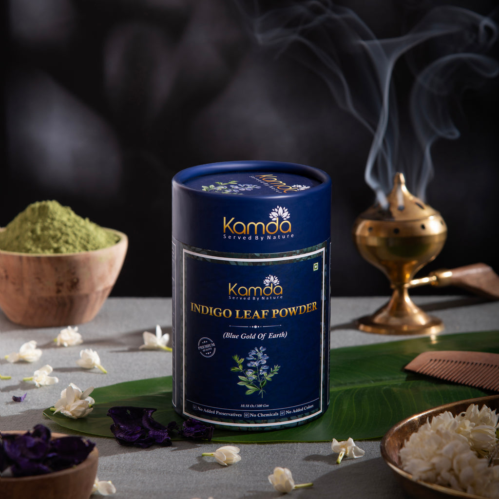 Kamda Indigo Powder (Natural Black Hair Coloring Grade)