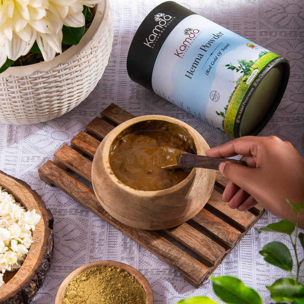 Kamda Henna Powder (Hair Coloring Grade)