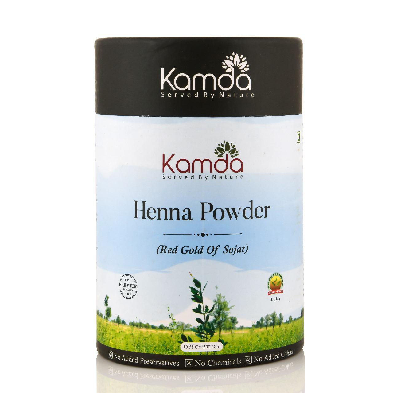 Kamda Henna Powder (Hair Coloring Grade)