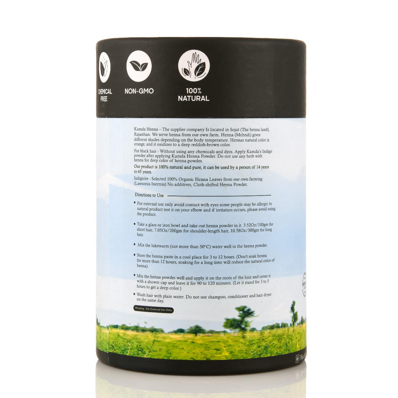 Kamda Henna Powder (Hair Coloring Grade)