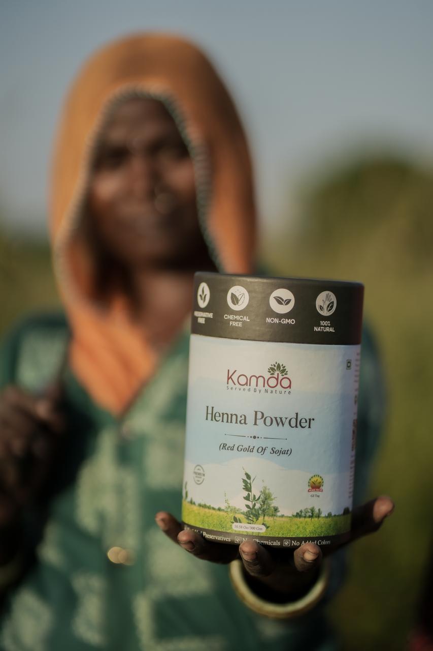 Kamda Henna Powder (Hair Coloring Grade)