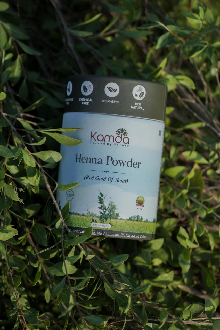 Kamda Henna Powder (Hair Coloring Grade)